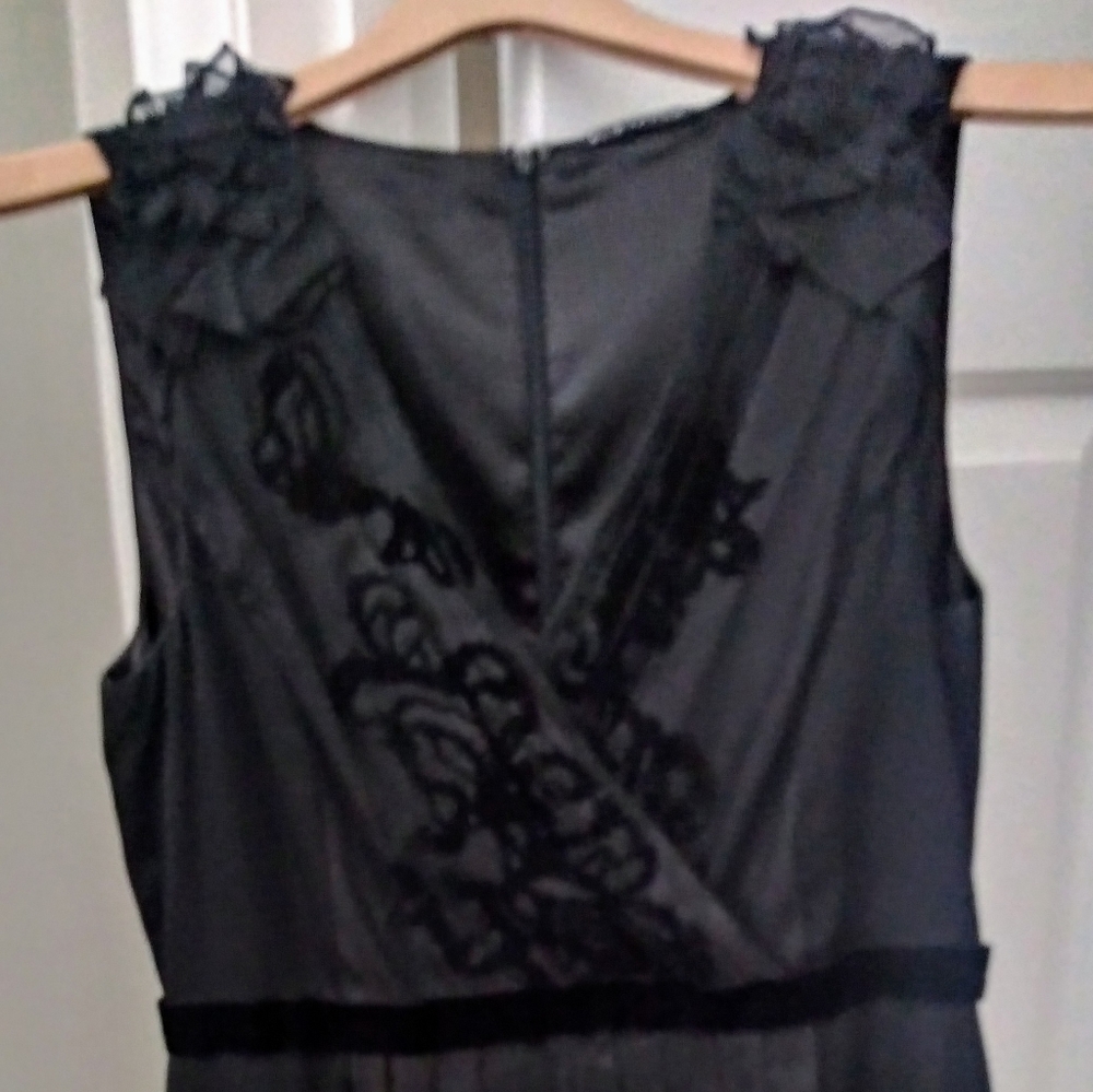 Black silk Ellie Tahari dress